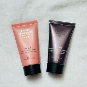 Grow Gorgeous Volume Bodifying Leave in Serum & Thickening Hair & Scalp Mask Set